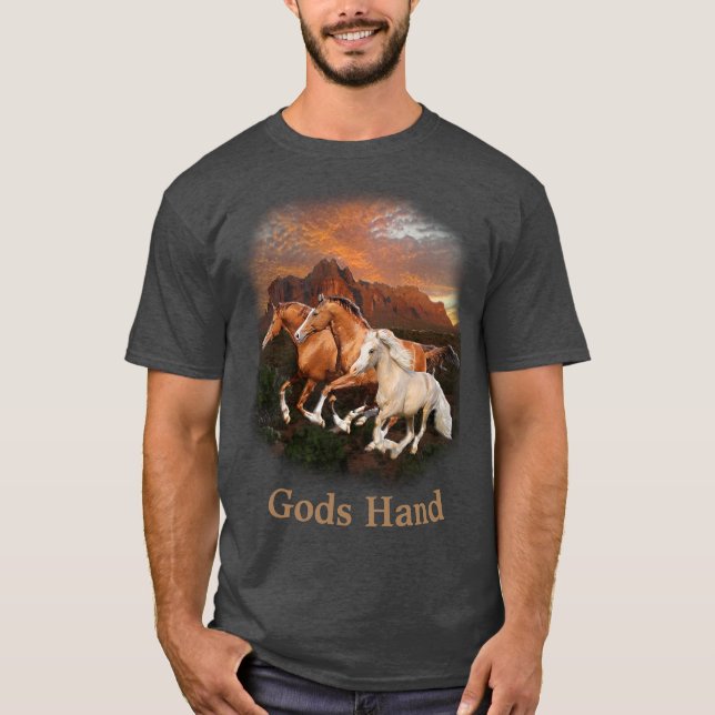 Camiseta Caballos salvajes de Arizona (Anverso)