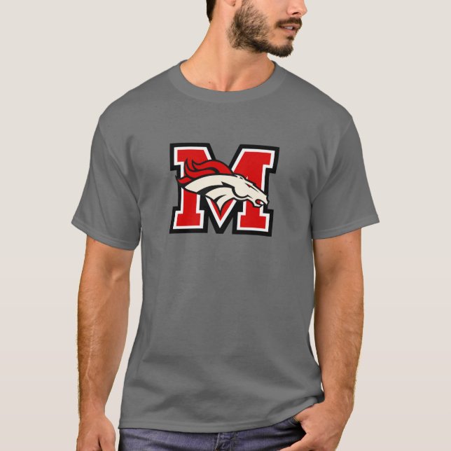 Camiseta Caballos salvajes del mustango (Anverso)