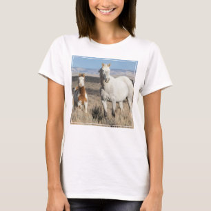 Camiseta Caballos Salvajes en Casa en la Cuenca de Sandwash