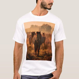 Camiseta Caballos salvajes: Encuentro de Intenso Contacto d