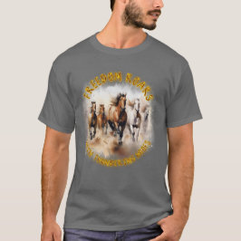 Camiseta Caballos salvajes, garabatos desgarradores: La lib