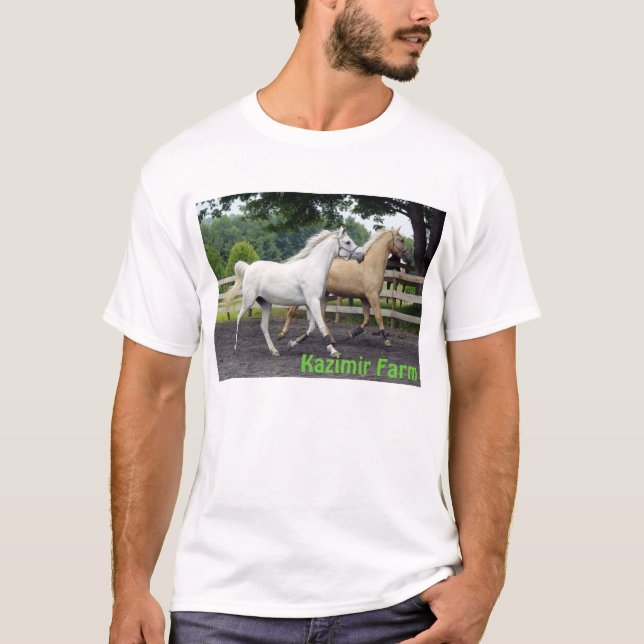 Camiseta Caballos sincronizados (Anverso)