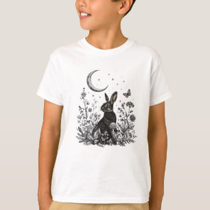 Camiseta Cabaña Botánica Cottagecore de la Liebre Lunar