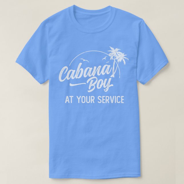 Camiseta Cabana Boy En Tu Isla De Servicio Se Alejan De Vac (Diseño del anverso)