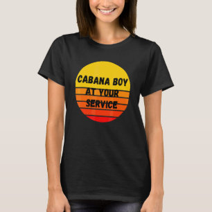 Camiseta Cabana Boy Fiesta de verano de la piscina Bartendi