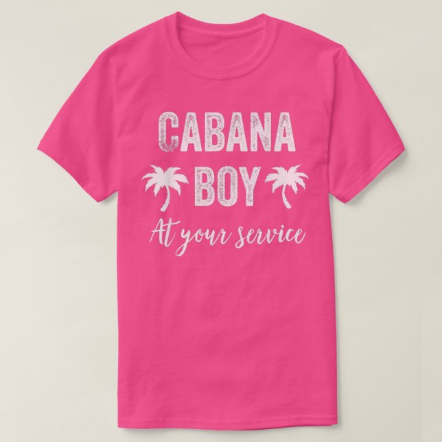 Camiseta Cabana Boy Pool Fiesta Bartender Mens 2 (Diseño del anverso)