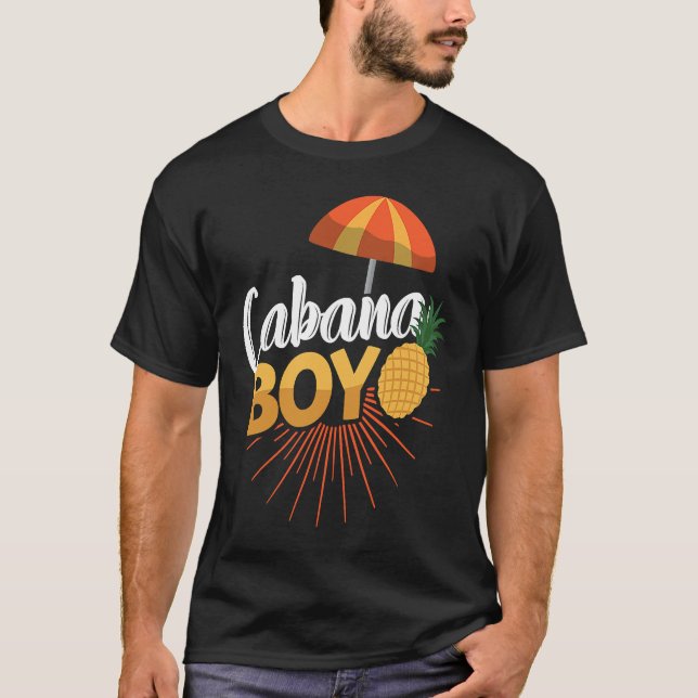 Camiseta Cabana Boy Pool Fiesta Mens Boys (Anverso)