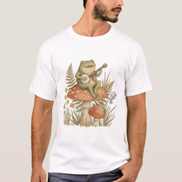 Camiseta Cabaña Caprichosa Rana Tocando el Banjo
