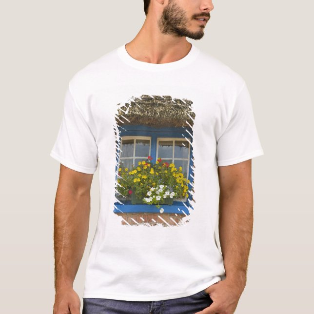 Camiseta Cabaña con techo de paja, Adare, condado de Limeri (Anverso)