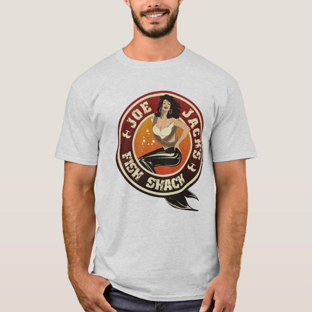 Camiseta Cabaña de los pescados de Joe Jack (Anverso)