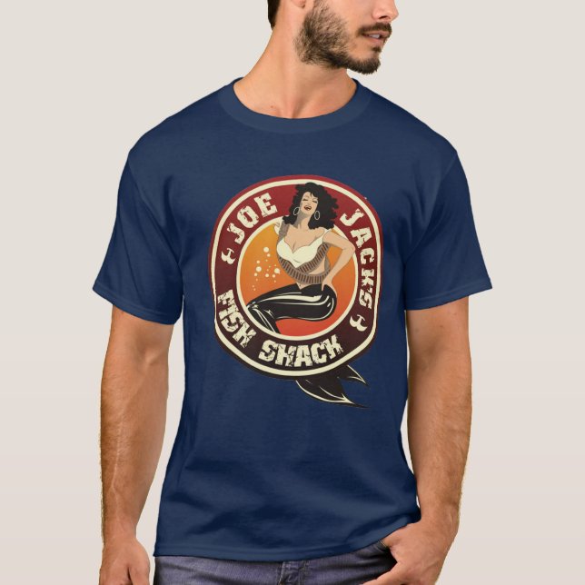 Camiseta Cabaña de los pescados de Joe Jack (Anverso)