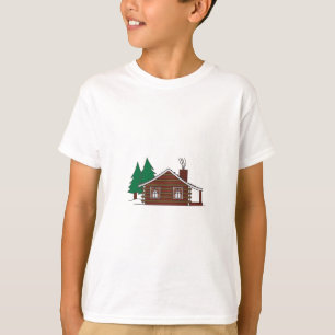 Camiseta Cabaña de madera