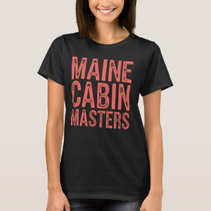 Camiseta Cabaña de Maine Chase Cottage Lago Río Moose Vacac