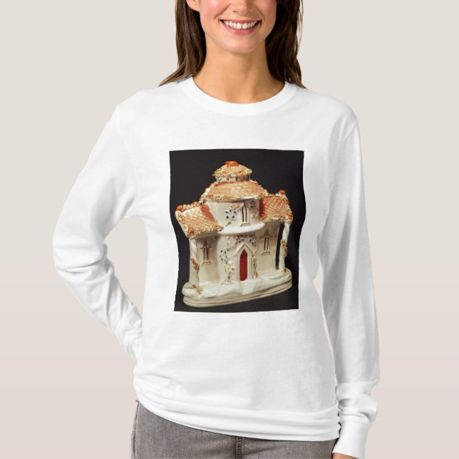 Camiseta Cabaña de Staffordshire, C. 1860 (Anverso)