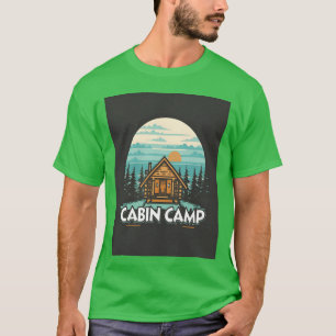 Camiseta Cabaña de verano amigo de campamento