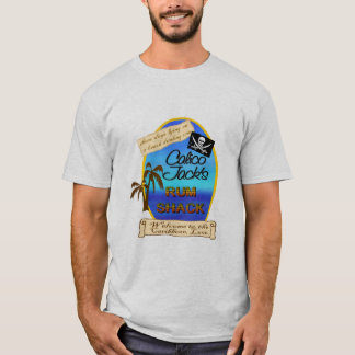Camiseta Cabaña del ron de Jack del calicó