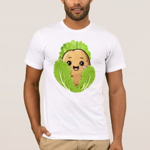Camiseta Cabaña Lechuga Bebé Incubierta Papa completa