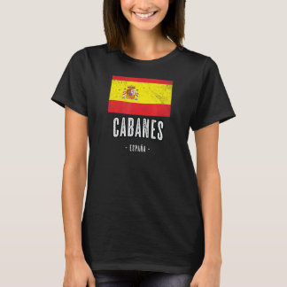 Camiseta Cabanes España Es Bandera Ciudad Bandera Ropa