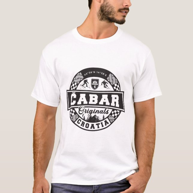 Camiseta Čabar Originals (Anverso)