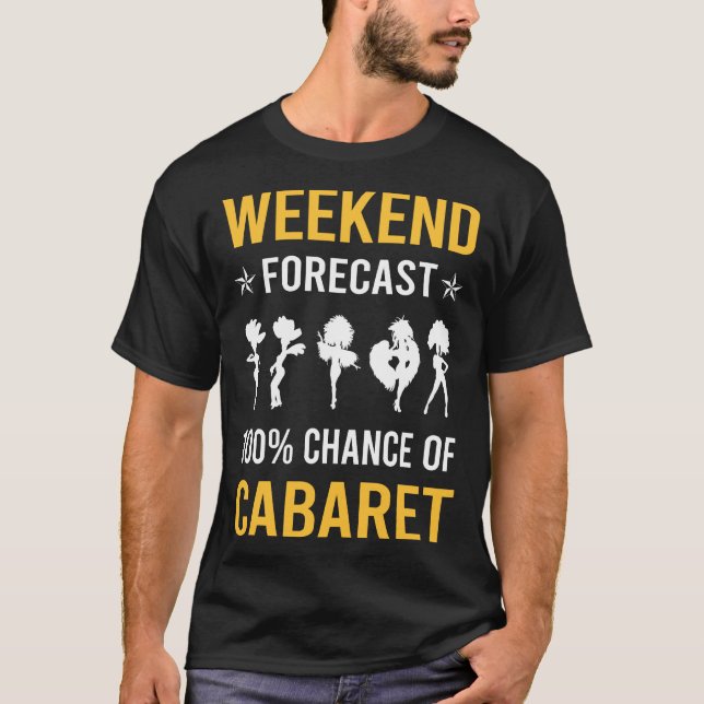 Camiseta Cabaré de fin de semana (Anverso)