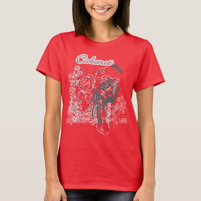 Camiseta Cabaret Chick (Anverso)