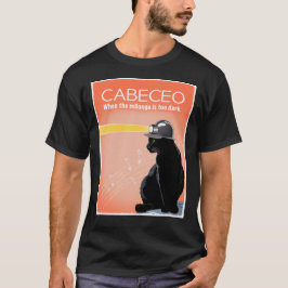 Camiseta Cabeceo de tango cuando la Milonga está muy oscura