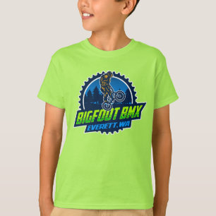 Camiseta Cabecera BMX de pie grande con logotipo grande (co