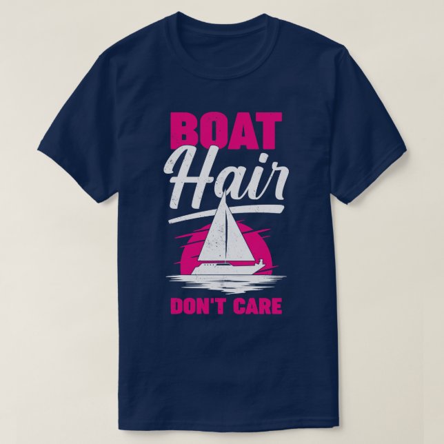 Camiseta Cabello de barco no es regalo de Chica de navegaci (Diseño del anverso)