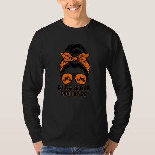 Camiseta Cabello de Bicicleta No Importa Chica del Moño Des