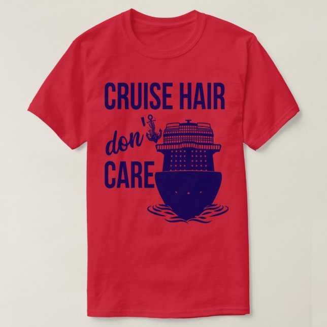 Camiseta Cabello de crucero No e Barco Cruceros Grupo Famil (Diseño del anverso)