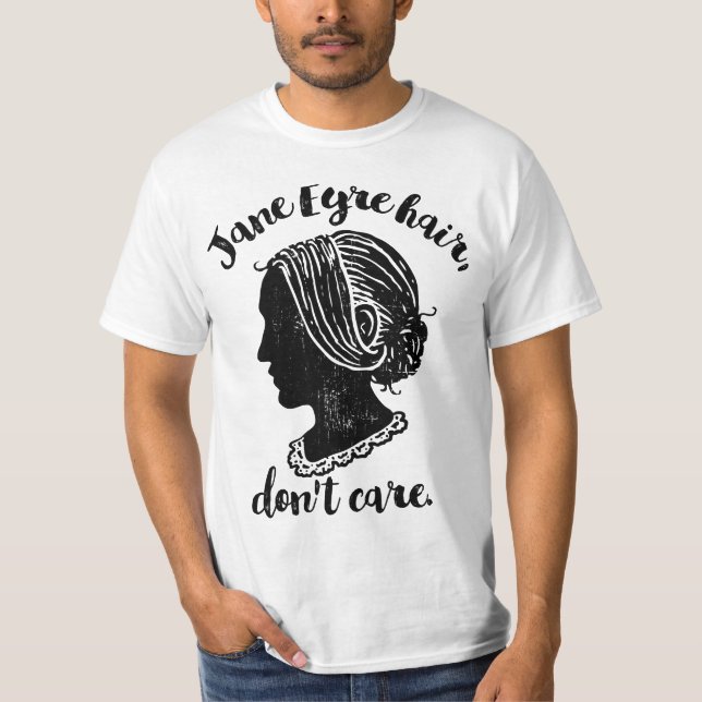 Camiseta Cabello de Jane Eyre no importa (Anverso)