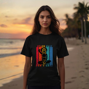 Camiseta Cabello de Playa No Importa Cita Divertida de Ve