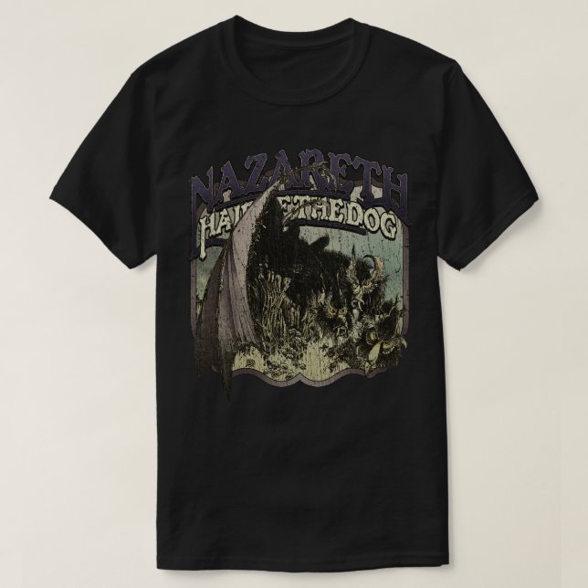 Camiseta Cabello del perro de 1975 (Diseño del anverso)