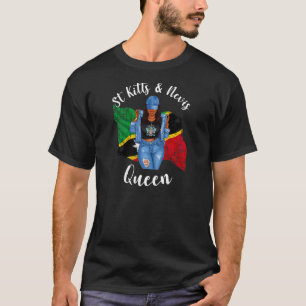 Camiseta Cabello Dreadlocks Reina de Mujeres San Cristóbal