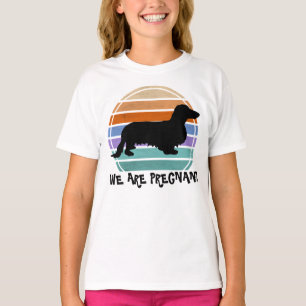 Camiseta Cabello largo de Dachshund - Silhouette 1