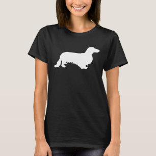 Camiseta Cabello largo de Dachshund - Silhouette 2