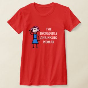 Camiseta Cabello Rosa Increíble Mujer Reducida