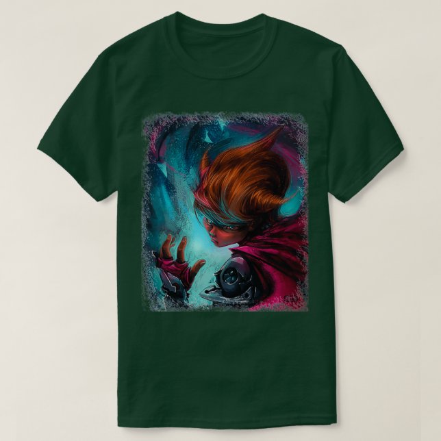 Camiseta Cabello superchica (Diseño del anverso)