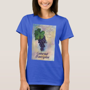 Camiseta Cabernet Sauvignon Wine Shirt