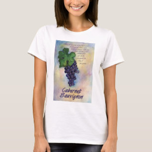 Camiseta Cabernet Sauvignon Wine Shirt