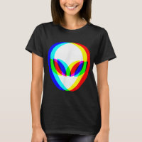 Cabeza Alien Trippy Vaporwave Techno Rave EDM Musi