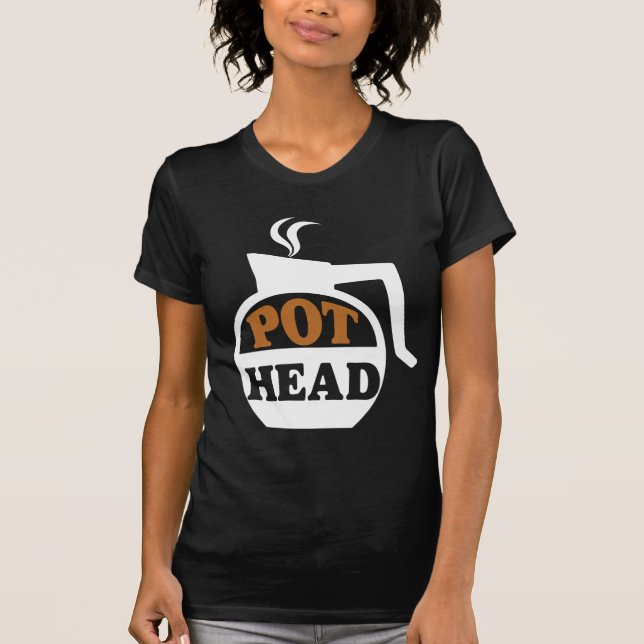 Camiseta Cabeza/Café de la olla (Anverso)