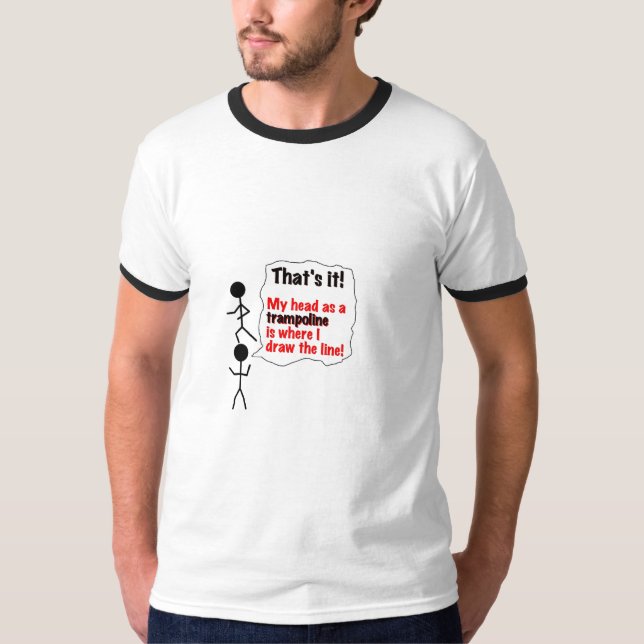 Camiseta Cabeza como trampolín (Anverso)
