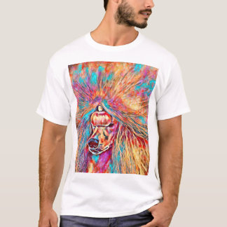 Camiseta Cabeza continental de caniche