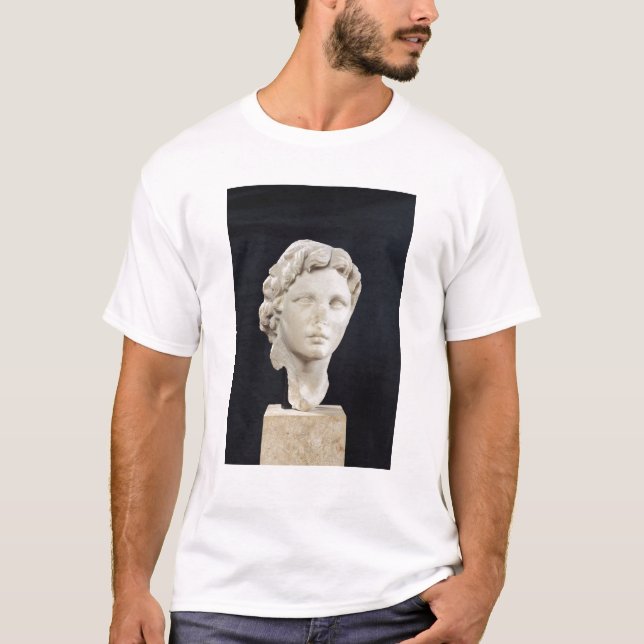 Camiseta Cabeza de Alexander el grande (Anverso)