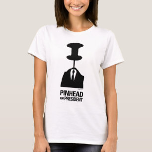 Camiseta Cabeza de alfiler para el presidente