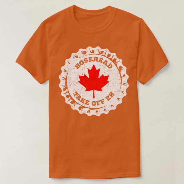 Camiseta Cabeza De Alojamiento Despedir A Hoser Extraño Bre (Diseño del anverso)