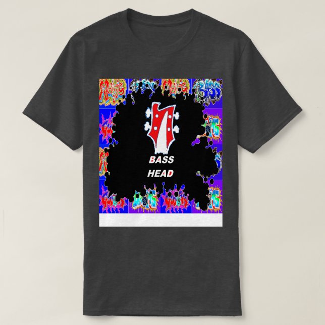 Camiseta Cabeza de Bass (Diseño del anverso)
