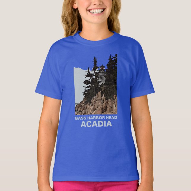 CAMISETA CABEZA DE BASS HARBOR (Anverso)