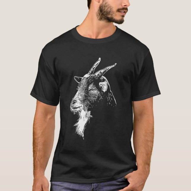 Camiseta Cabeza de cabra (Anverso)